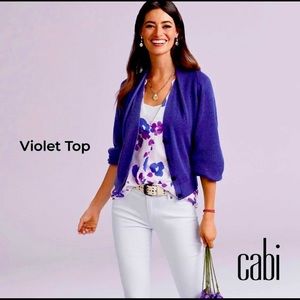 CAbi Violet Top Style 5896 Large